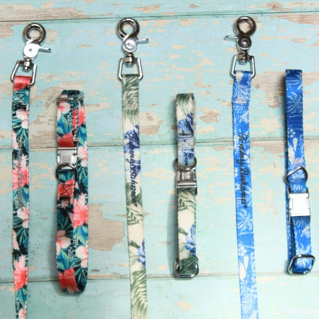 Tommy Bahama Pet - Collar &amp; Leash Set