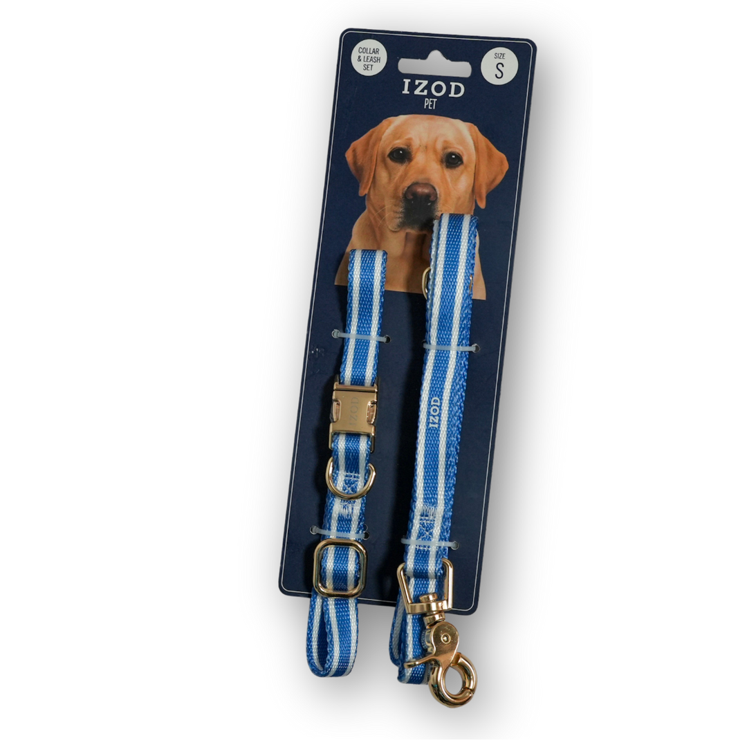 IZOD Pet - Collar &amp; Leash Set
