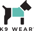 k9 wear logo teal