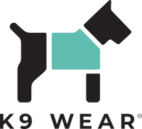 k9 wear logo teal