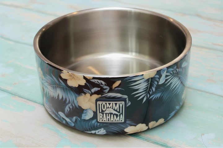 Tommy Bahama Pet - Double Insulated Stainless Steel Bowls