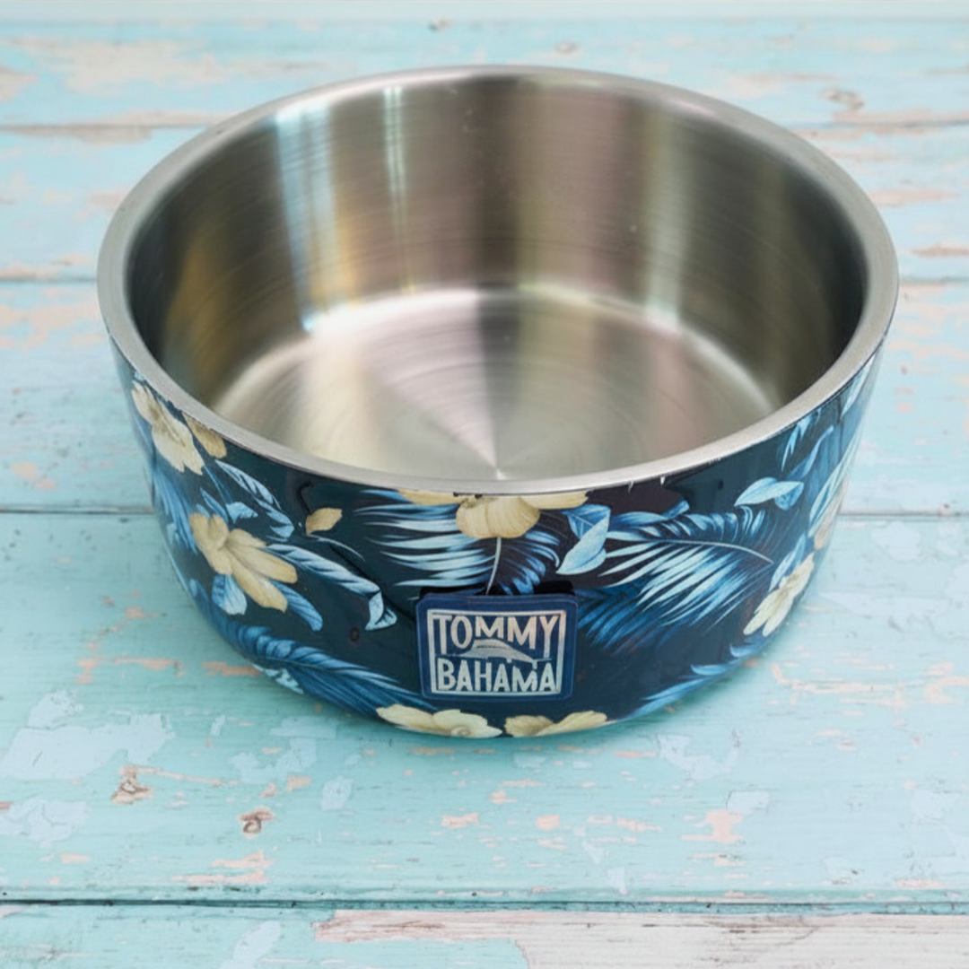 Tommy Bahama Pet - Double Insulated Stainless Steel Bowls